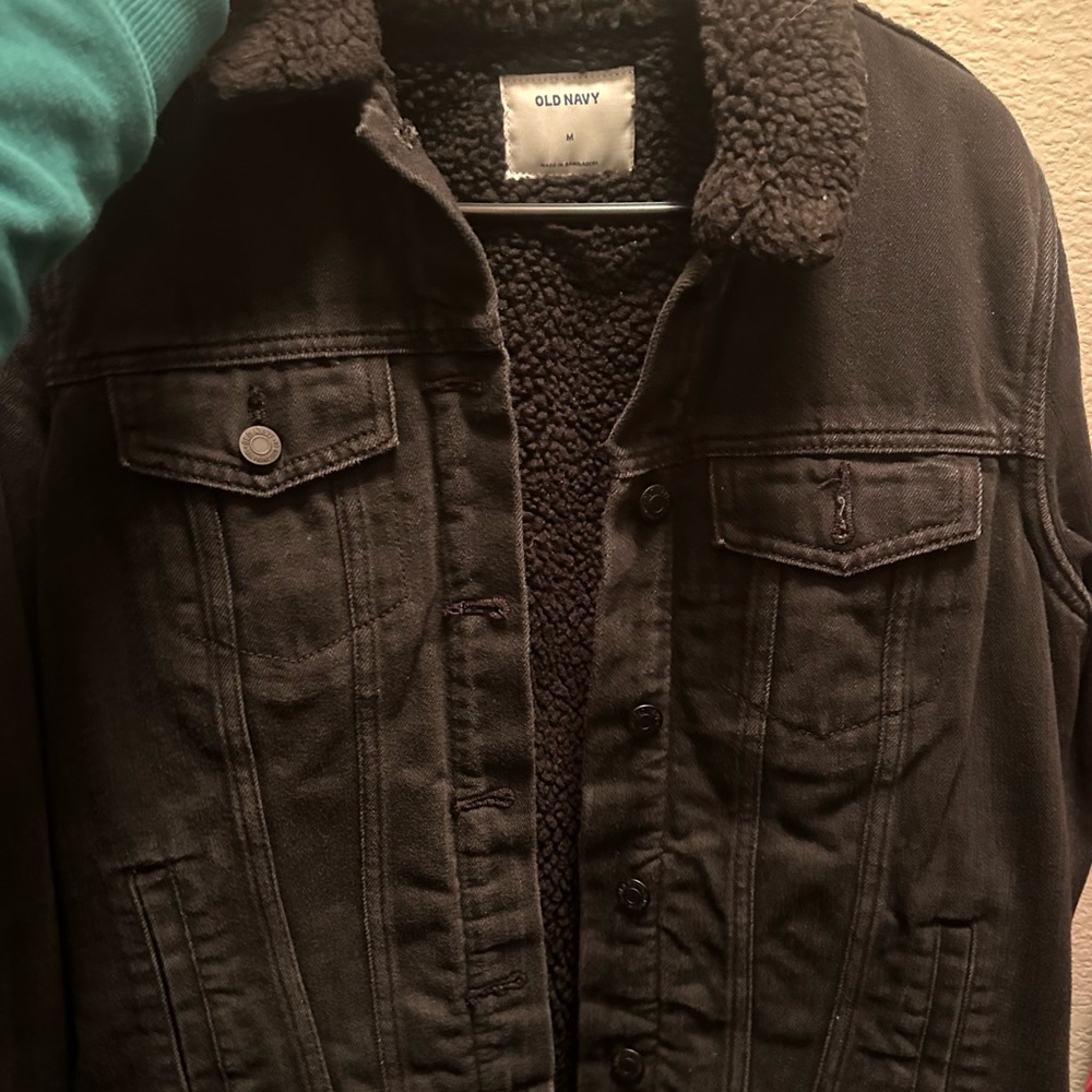 Black Jean Jacket
